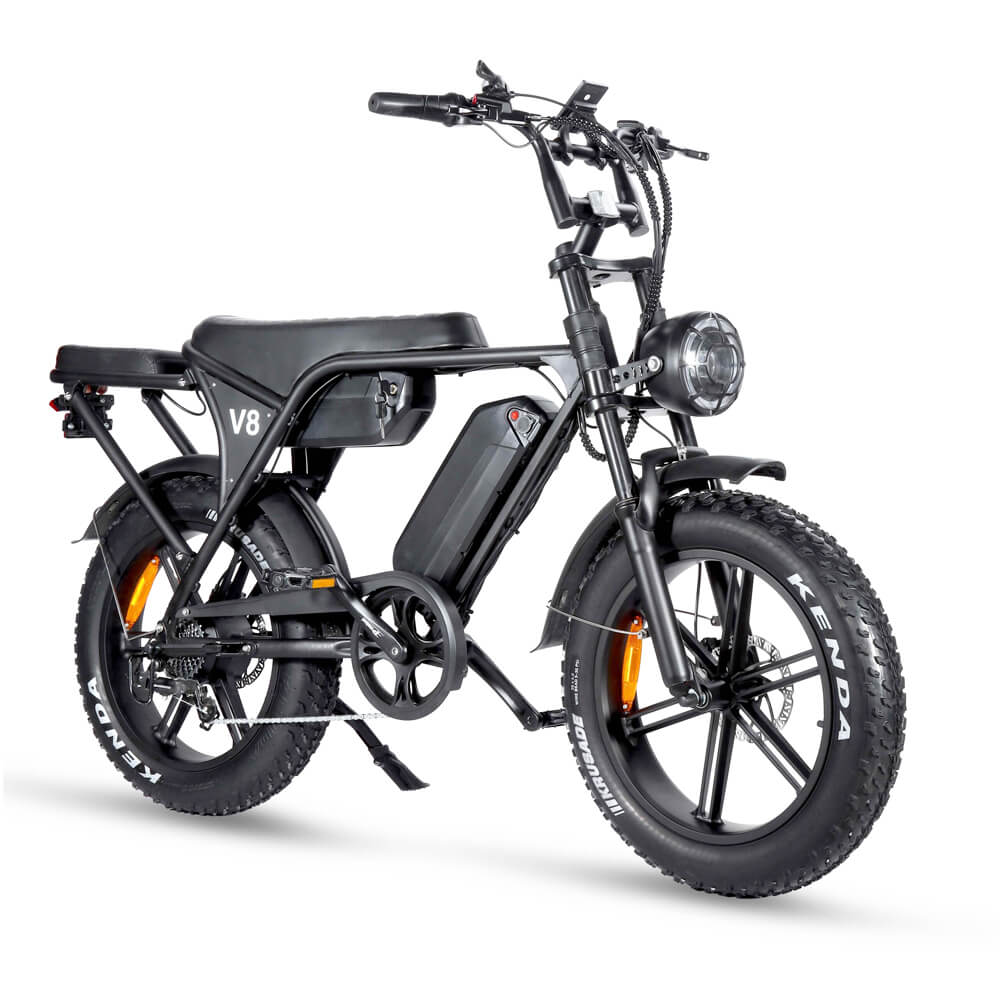 OUXI V8 Max 20"Electric Bike 750W Motor 50KM/H Max Speed 48V 30Ah Dual Battery